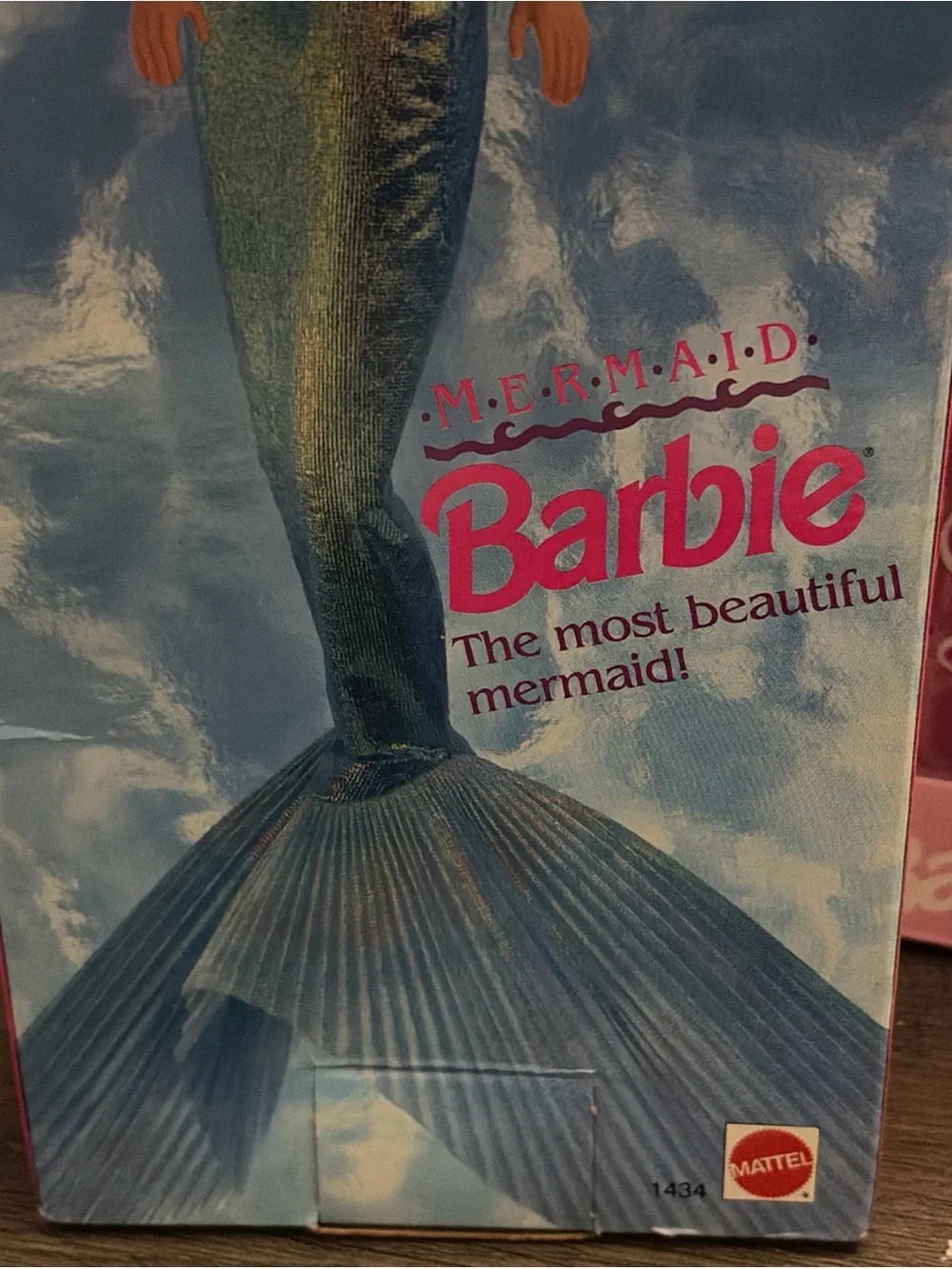 Barbie Mermaid First Edition Mattel Vintage 90's #1434 Changing Color Hair